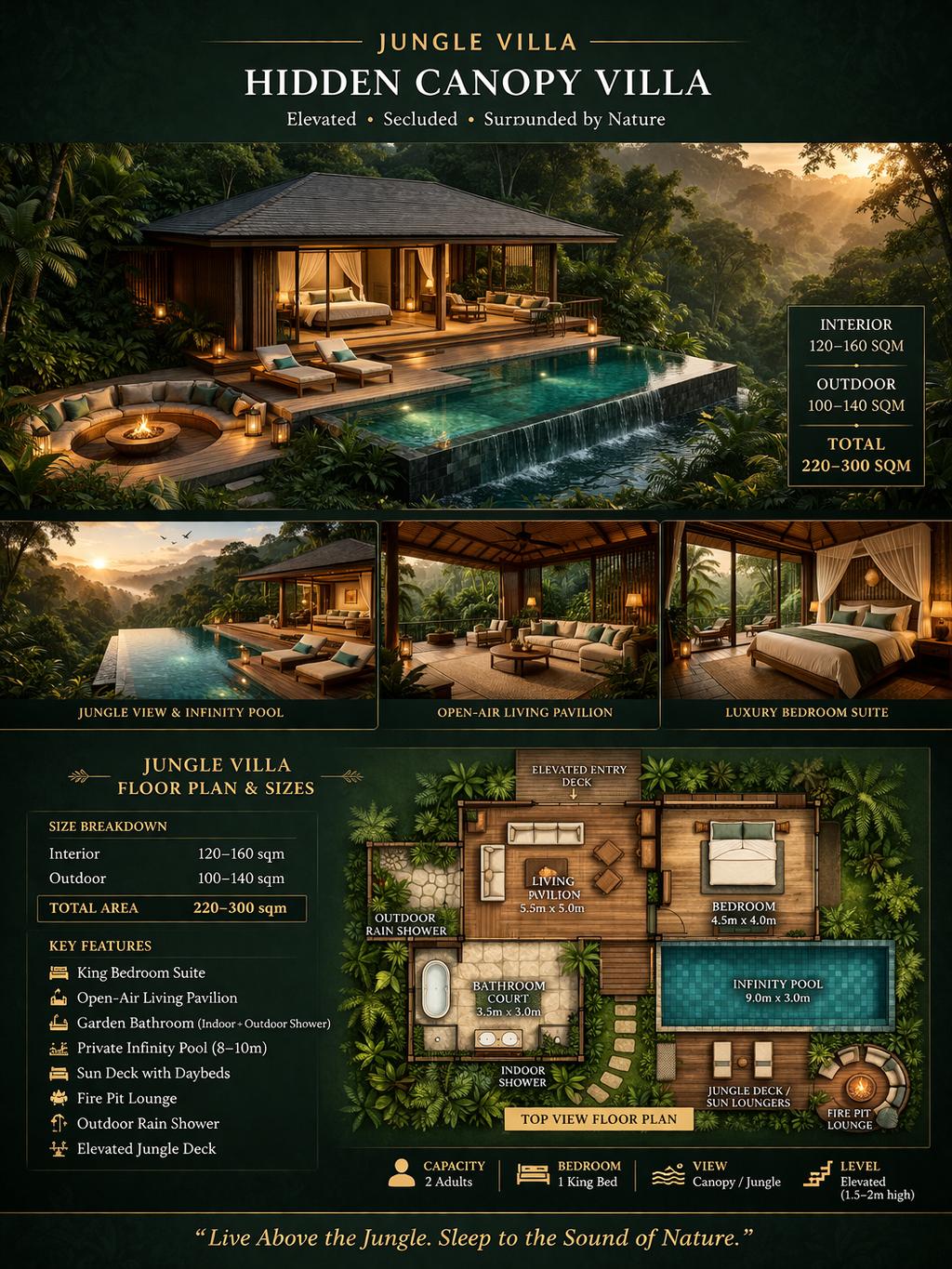 San Andres Jungle Villa