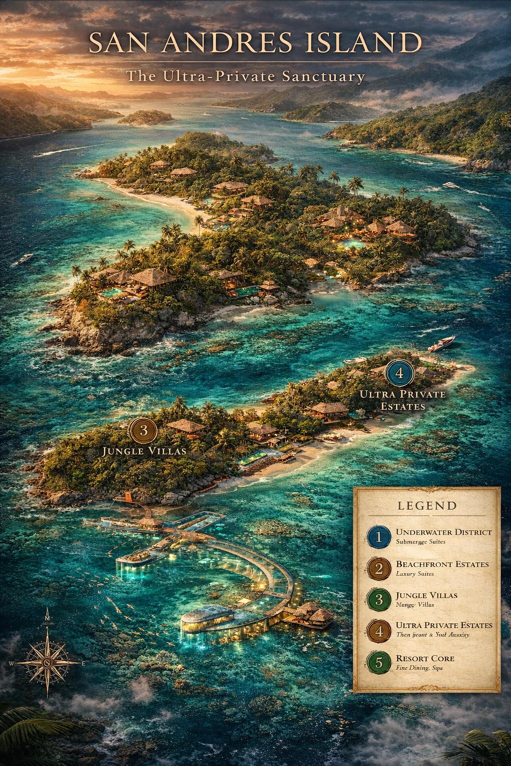 San Andres Underwater Hotel