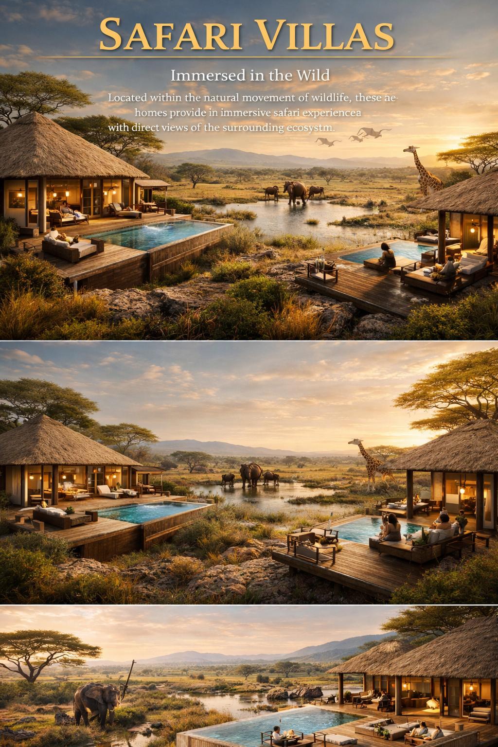 Safari Villas Architecture